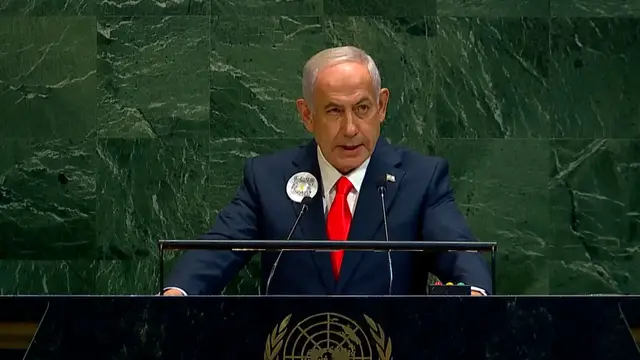 'Video thumbnail for Netanyahu faces diplomatic isolation at UN General Assembly'