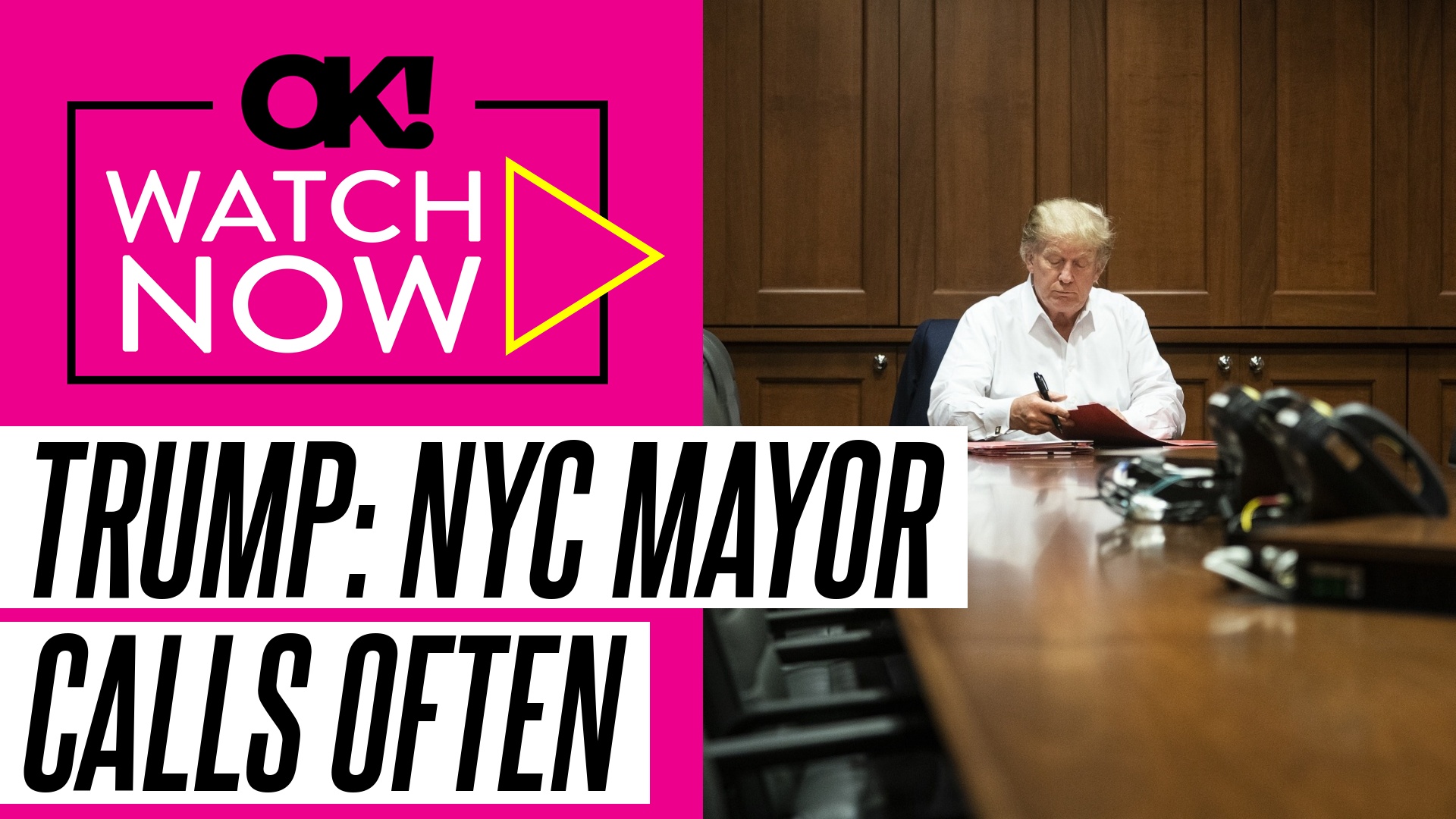 Video thumbnail for Donald Trump Claims NYC Mayor Zohran Mamdani Calls Him 'All the Time' 