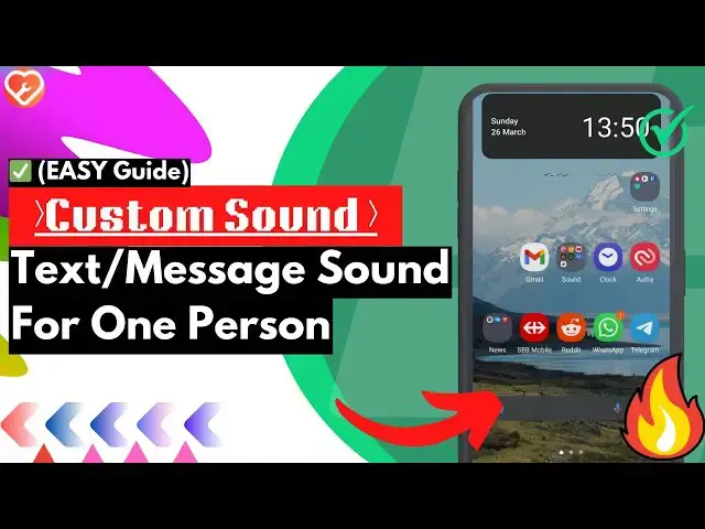 Video thumbnail for How to Change Text/Message Sound For One Person on Samsung Phone