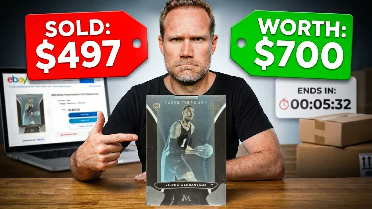 Video thumbnail for The Geoff Wilson Show: Selling Cards on eBay: What I Learned!