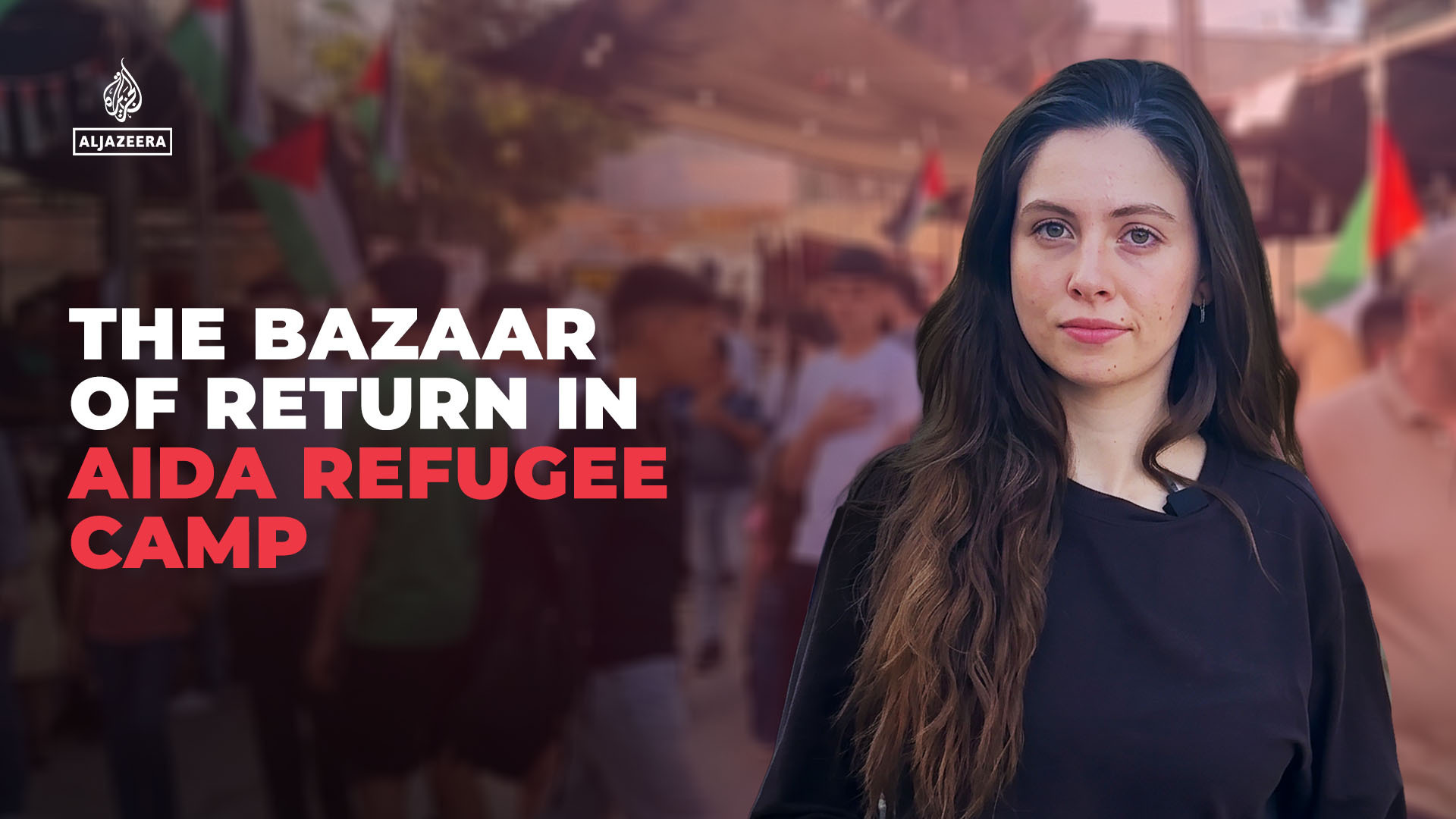 Video thumbnail for THE BAZAAR OF RETURN IN AIDA REFUGEE CAMP
