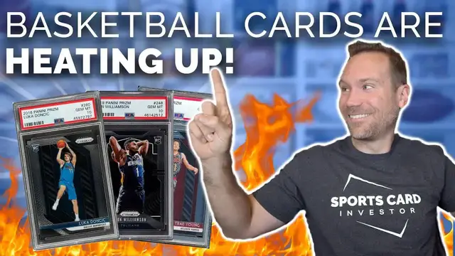 'Video thumbnail for sports card investor: basketball cards about to spike? analyzing the sports card market rise'