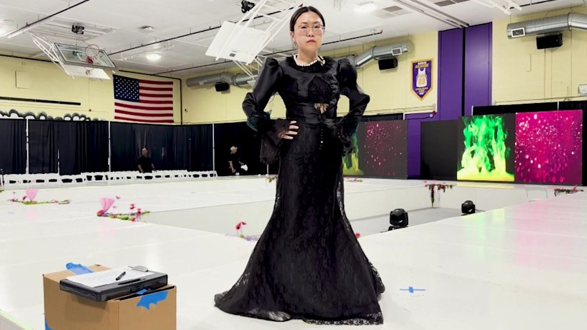 Video thumbnail for From Brick City to Oz: Newark students debut ‘Wicked’-inspired fashion show