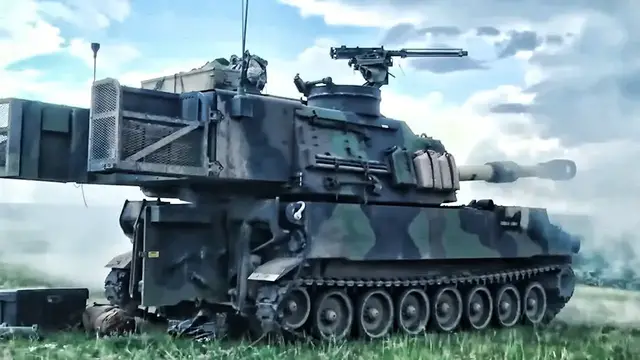 Video thumbnail for Cannon Cold Steel • U.S. Army Artillery Paladin