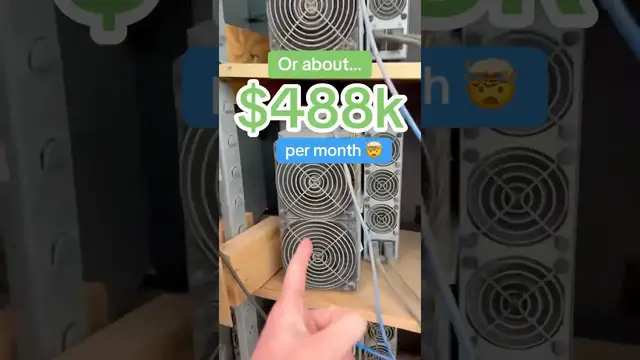 'Video thumbnail for Finance Unfolded: bitcoin mining farm daily revenue revealed'