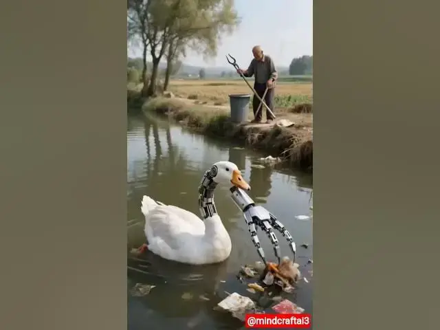 'Video thumbnail for Ai Goose Can Now Do These Tasks Like Professionals as We Should Do #viral #goose  #reels'