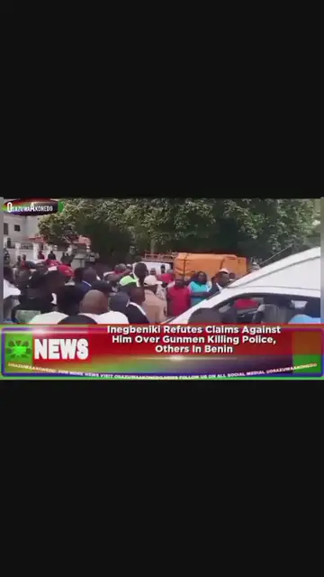 Video thumbnail for Inegbeniki Refutes Claims Against Him Over Gunmen Killing Police, Others In Benin ~ OsazuwaAkonedo