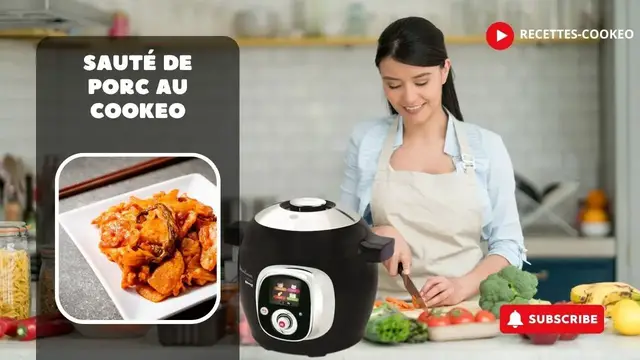 Video thumbnail for Titillez vos papilles gustatives avec cette délicieuse recette de sauté de porc pour le Cookeo !