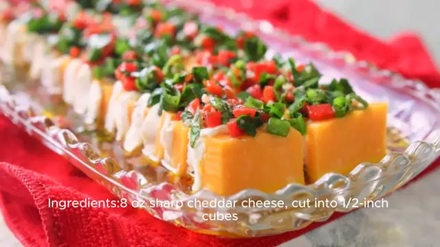 Video thumbnail for Marinated Cheese Appetizer Recipe