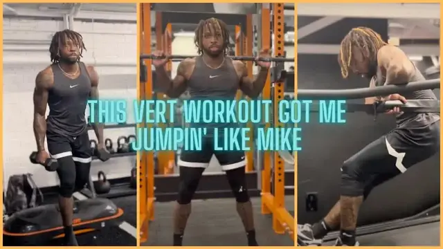 Video thumbnail for this VERT WORKOUT will have you JUMPING LIKE JORDAN!!