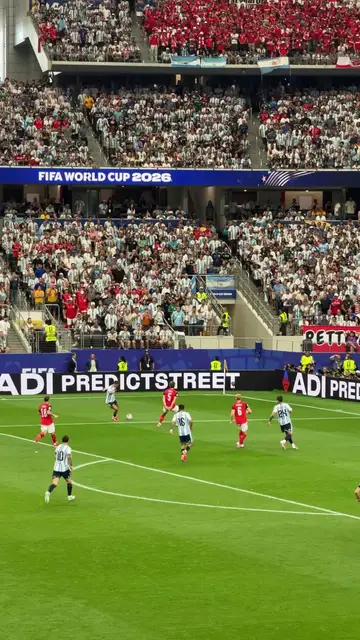 Video thumbnail for Argentina World Cup Goal Celebration in Dallas Stadium