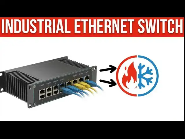 Video thumbnail for EXTREME Industrial Switch: 8 Gigabit Ports Survive Anything!