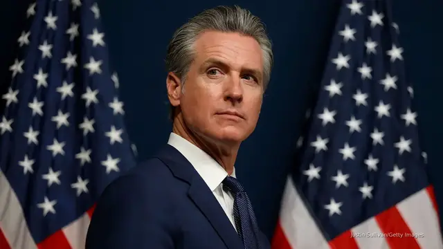 'Video thumbnail for Babylon Bee gets California law banning political deepfakes struck down'