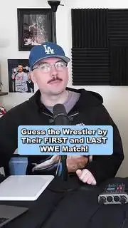 Video thumbnail for GUESS THE WRESTLER BY THEIR FIRST AND LAST MATCHES