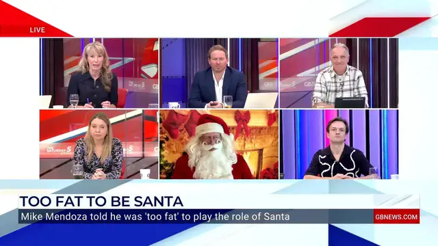 'Video thumbnail for WATCH: Man speaks out after being told he was 'too fat' to be Santa Claus'