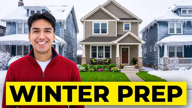 Video thumbnail for THESE Will Save You Money This Winter (Winterproof Your Home)
