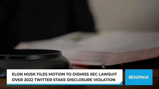 'Video thumbnail for Elon Musk Files Motion To Dismiss SEC Lawsuit Over 2022 Twitter Stake Disclosure Violation'