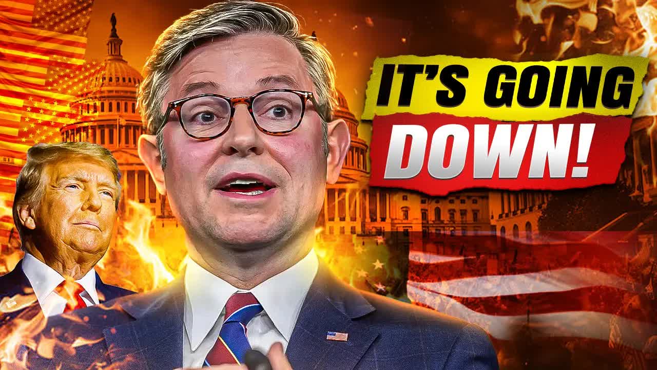 Video thumbnail for the finance zone: mike johnson's bombshell: house speaker, congress & political debate analysis