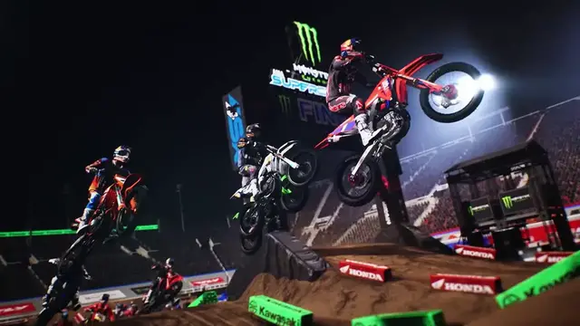 Video thumbnail for Monster Energy Supercross 25 - Official Launch Trailer