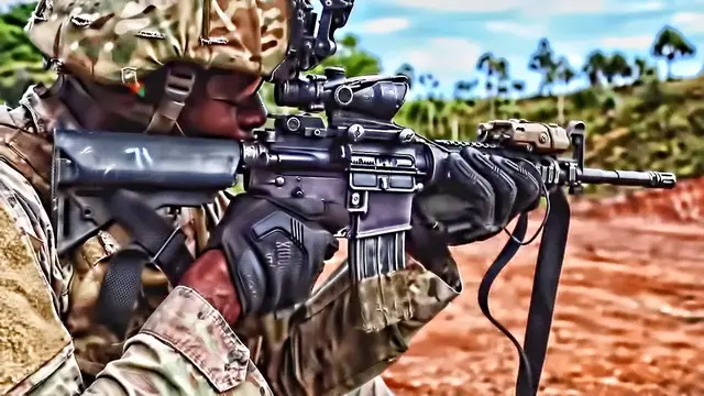 'Video thumbnail for U.S. Infantry Soldiers Qualify With Small Weapons'