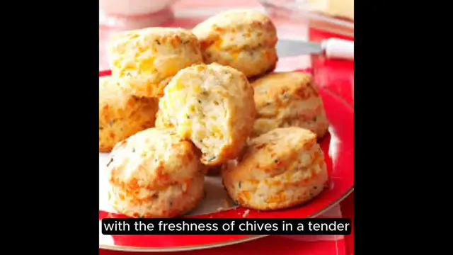 Video thumbnail for Cheddar and Chive Biscuits