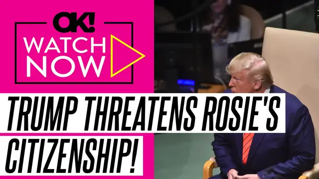 'Video thumbnail for Donald Trump Threatens to Revoke Rosie O'Donnell's Citizenship as Feud Explodes'