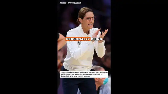 'Video thumbnail for Fever Coach Stephanie White Makes Powerful Caitlin Clark Statement'