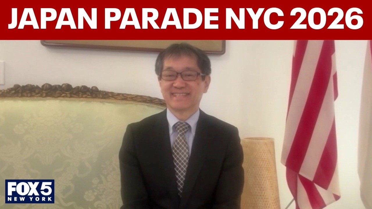 Video thumbnail for Ambassador of Japan in NY talks Japan Parade NYC 2026