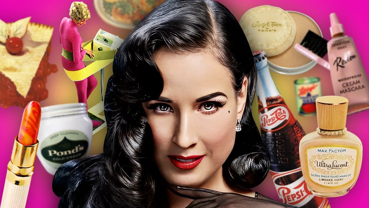 Video thumbnail for If Dita Von Teese Lived in the 1950s