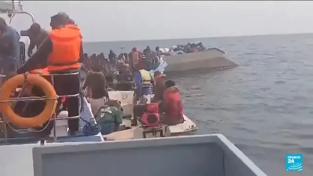 Video thumbnail for Ferry sinking kills 46 in rural Zimbabwe
