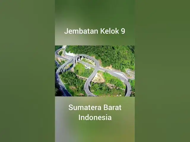 Video thumbnail for Jembatan Kelok 9. Sumatera Barat.
