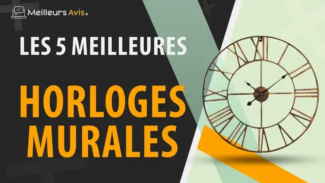 Video thumbnail for ⭐️ MEILLEURE HORLOGE MURALE - Comparatif 2024