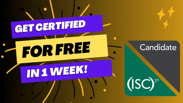 Video thumbnail for How I got certified in cybersecurity (ISC2 ) for free🔥🔥💯
