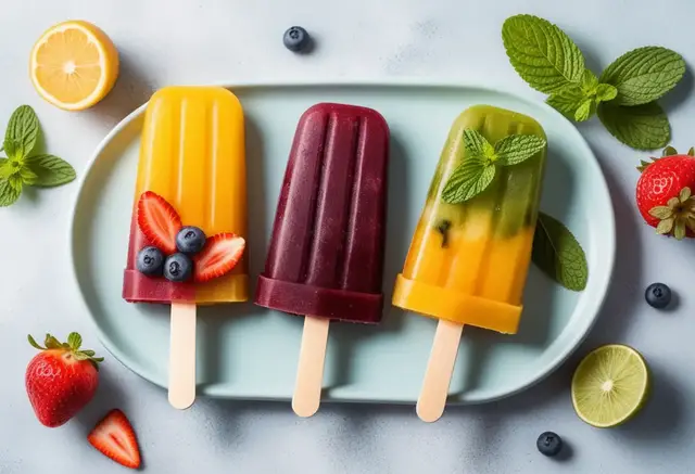 Video thumbnail for Healthy Vegan Popsicles