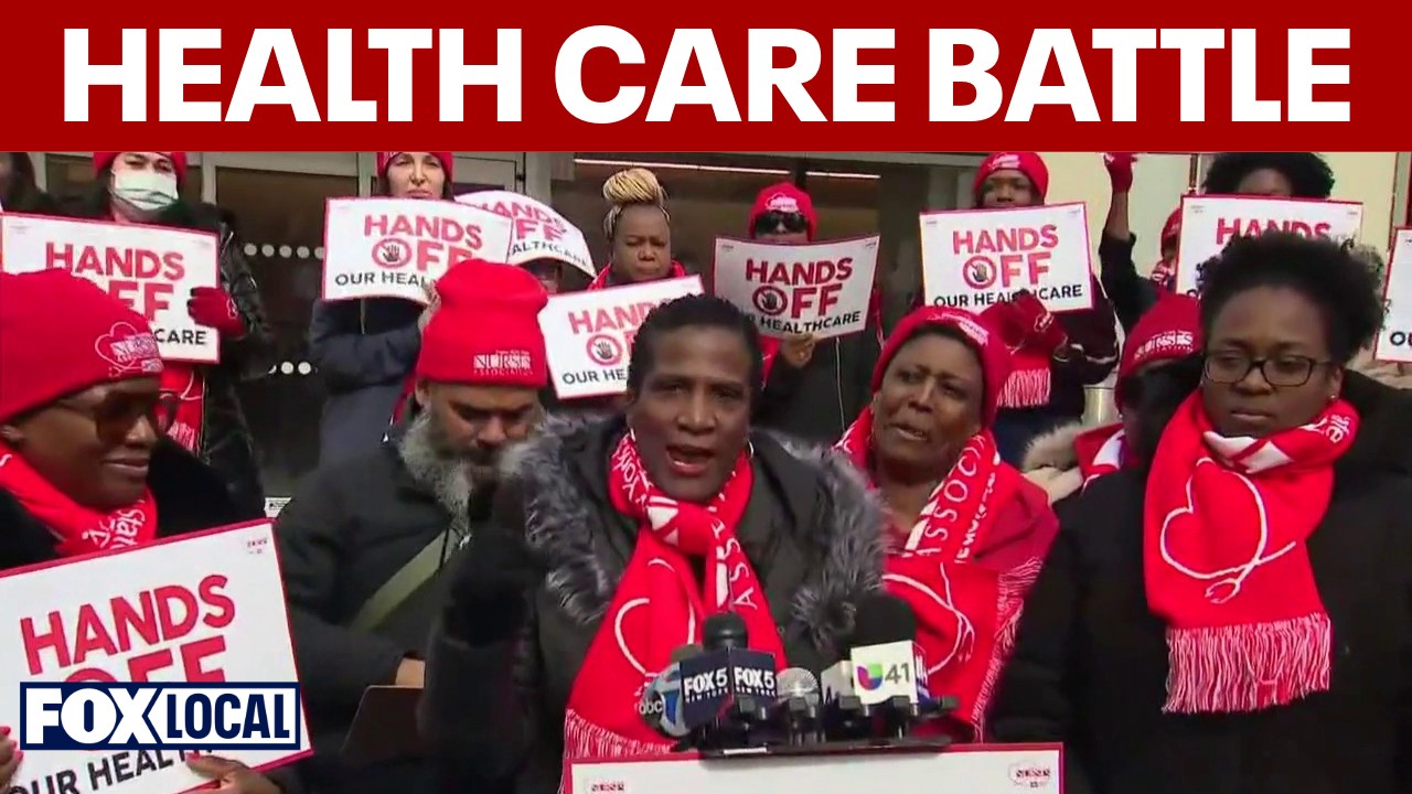 Video thumbnail for Brooklyn nurses fighting for health insurance