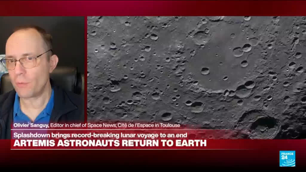 Video thumbnail for Artemis II: “Taking care of space means taking care of Earth”