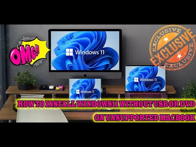 Video thumbnail for #How to #Install #windows11 #Without USB or DVD on #Unspported_Mac