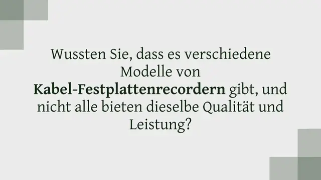 Video thumbnail for Kabel Festplattenrecorder Test 2024