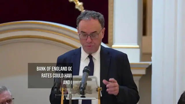 Video thumbnail for Bank Of England Expected To Hold Interest Rates At 3.75%.