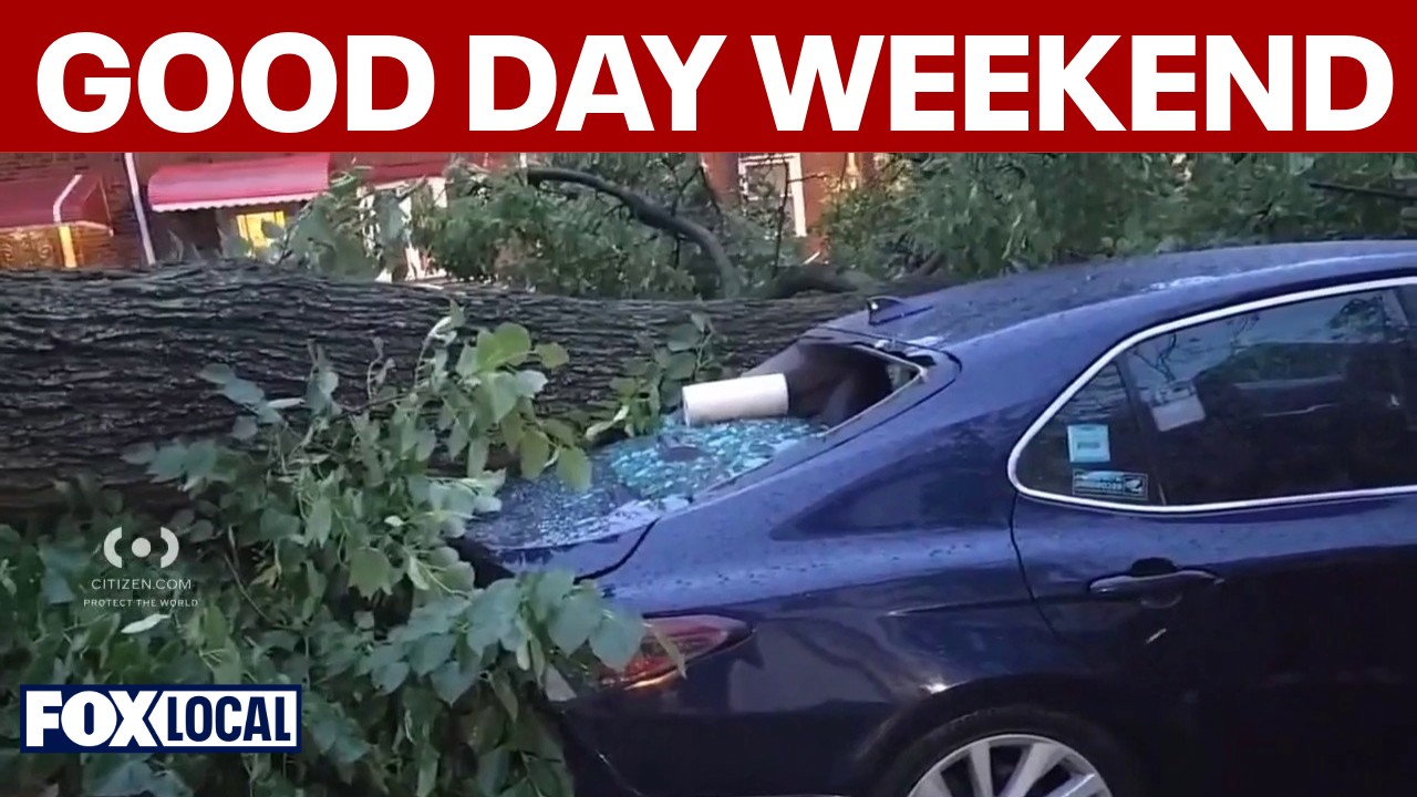 Video thumbnail for Severe storm clean up; heightened security at MSG | Good Day Weekend