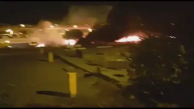 Video thumbnail for 8 Krankenwagen ausgebrannt in Telde