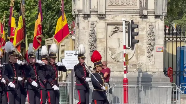 Video thumbnail for Belgium: Belgium marks National Day with celebrations in Brussels.