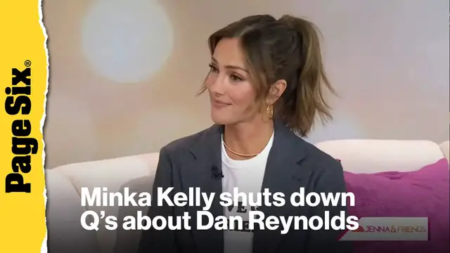 Video thumbnail for 'Lucky' Minka Kelly squirms when asked about boyfriend 'Imagine Dragons' frontman Dan Reynolds