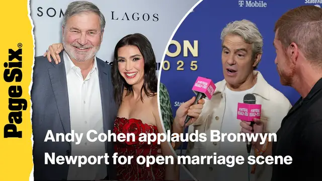Video thumbnail for Andy Cohen applauds 'transparent queen' Brownyn Newport for open marriage conversation on 'RHOSLC'