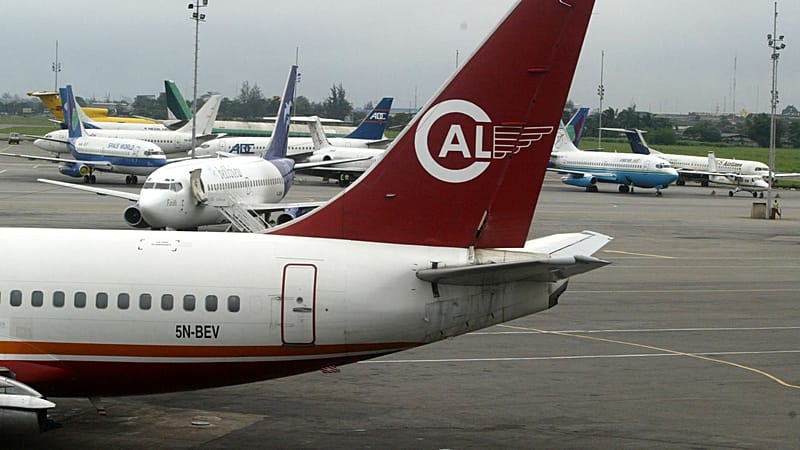 Video thumbnail for Six people injured after fire breaks out at Lagos international airport