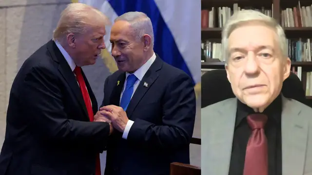 'Video thumbnail for Trump’s Netanyahu pardon bid ‘nonsense,’ says former Israeli justice minister'
