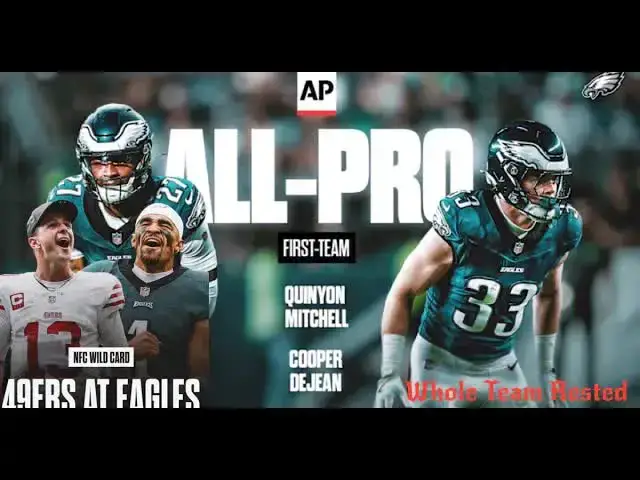 Video thumbnail for lord brunson: eagles playoff preview! quinyon mitchell & cooper dejean - keys to victory vs 49ers