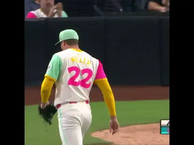 'Video thumbnail for Mason Miller ESCAPES Bases-Loaded Jam with 101.6 MPH HEAT!'