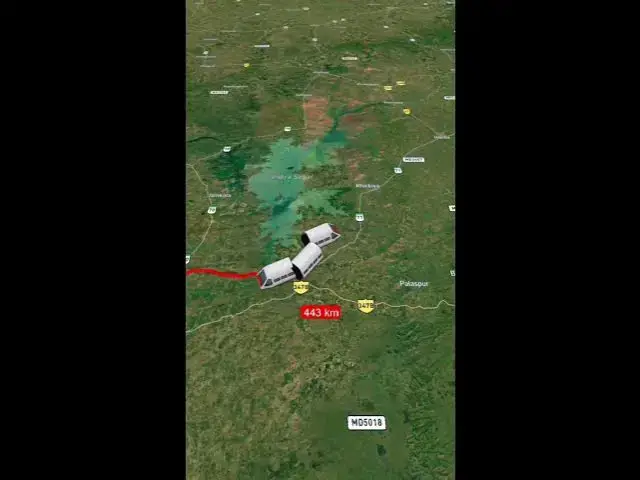 Video thumbnail for SHIRDI  MANMAD (NASHIK ) TO UJJAIN , BHOPAL  TRAIN ROUTE