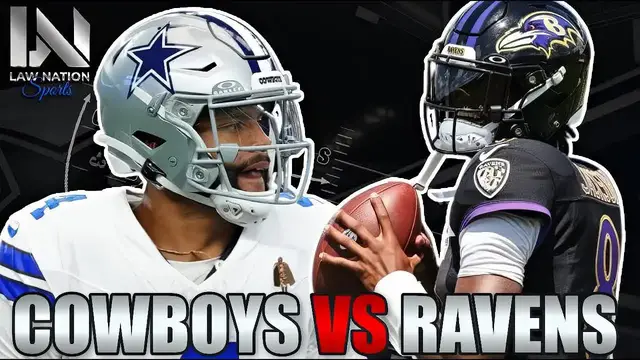 Video thumbnail for Live COWBOYS vs. RAVENS Game Reaction & Commentary + Analysis